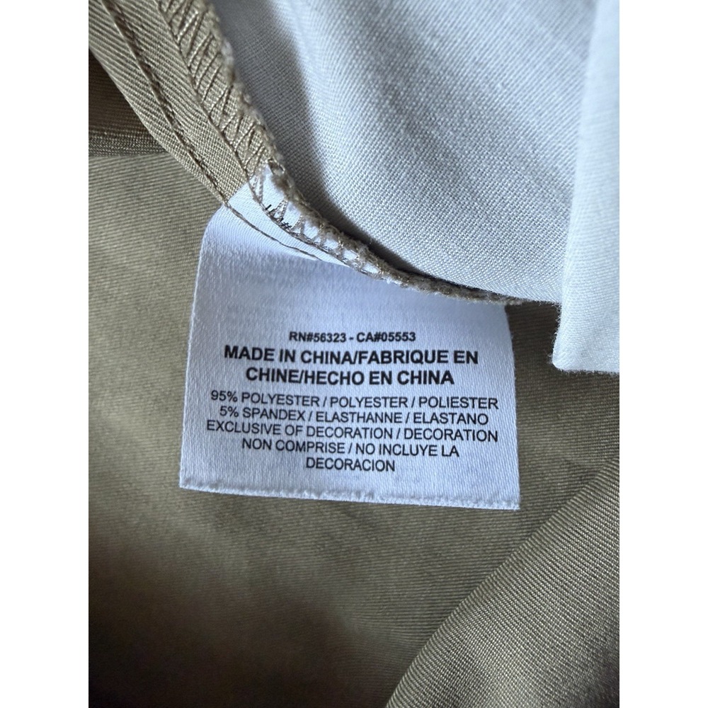 Nike Golf Tour Performance Dri-Fit Stretch Chino Pants Logo Khaki 40x30 JBHS - Picture 12 of 12